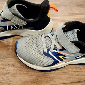 New Balance Gray and Blue Performance Sneakers